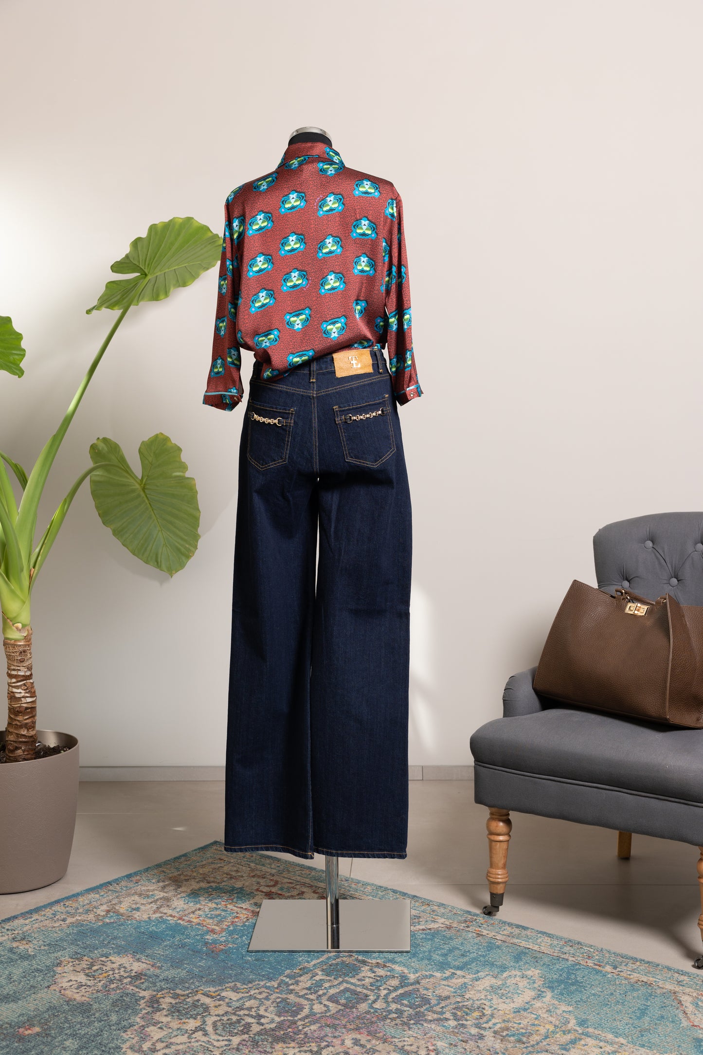 JEANS BLU -TRASH&LUXURY-