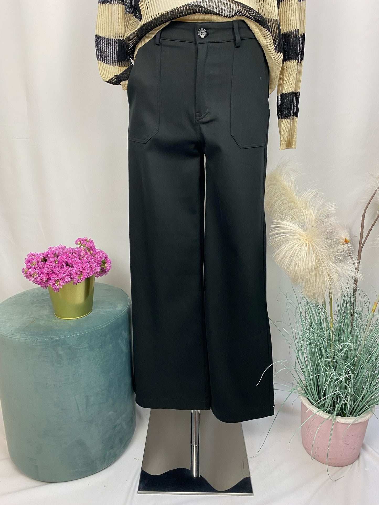 PANTALON CONSTANCE BLACK-ART LOVE