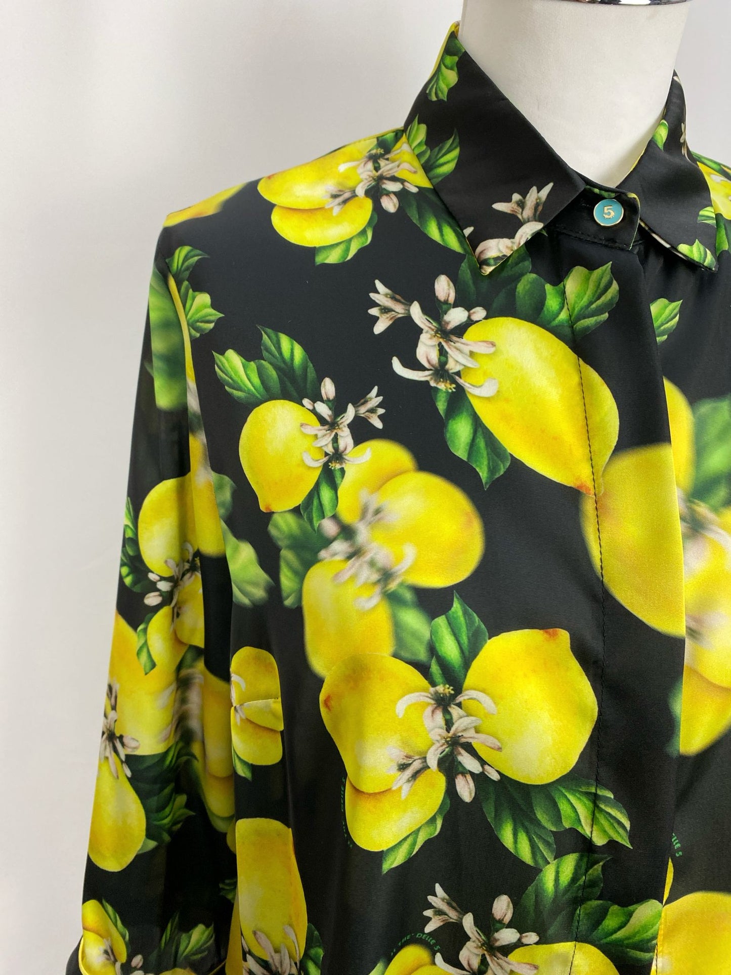 CAMICIA LEMON BLACK- IL THE DELLE 5