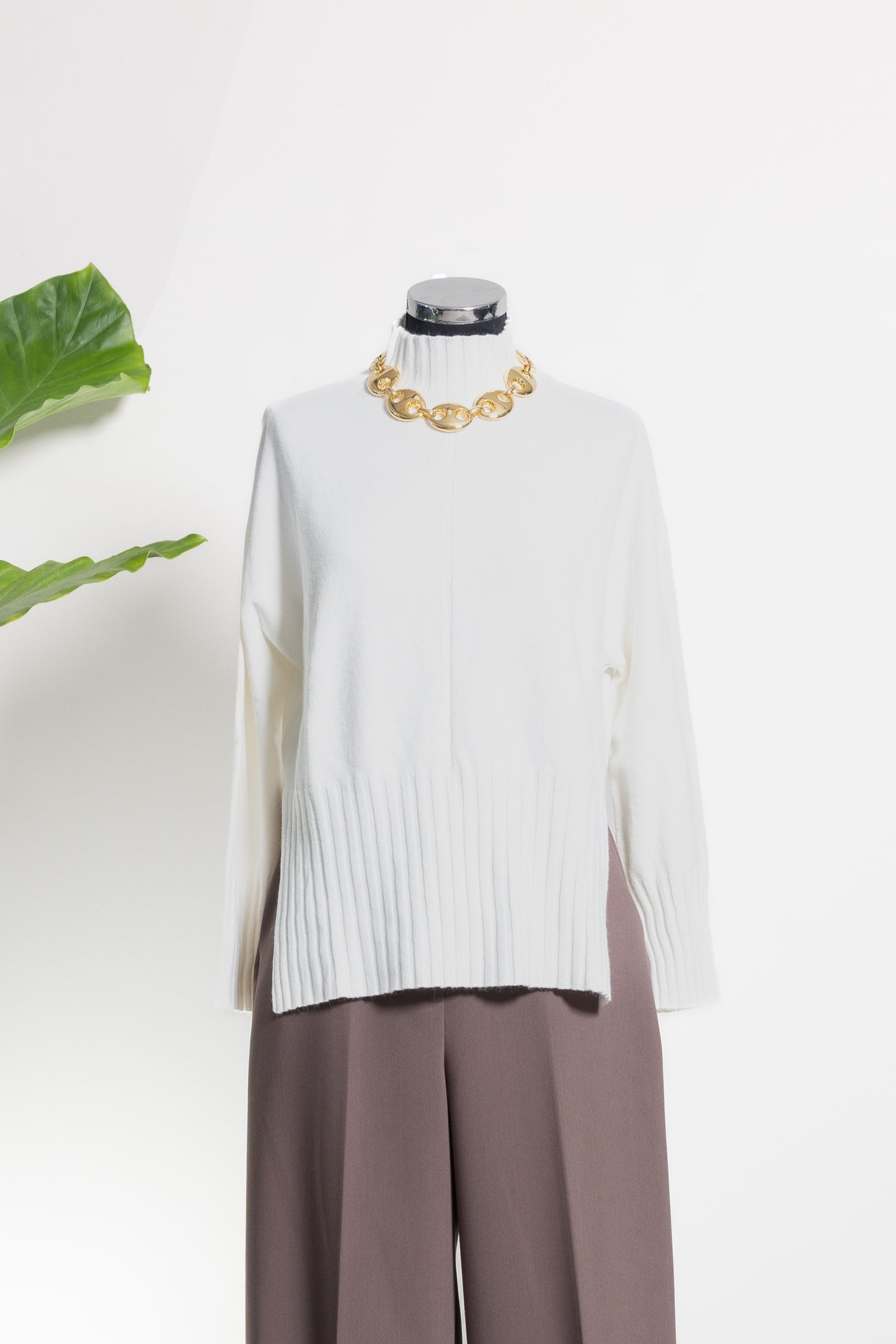 MAGLIONE COLLO ALTO -SOLOTRE-