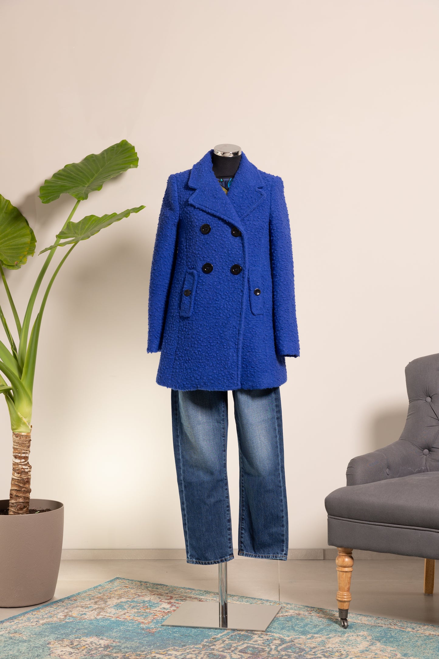 CAPPOTTO MARINE BLUE -IL THE DELLE 5-