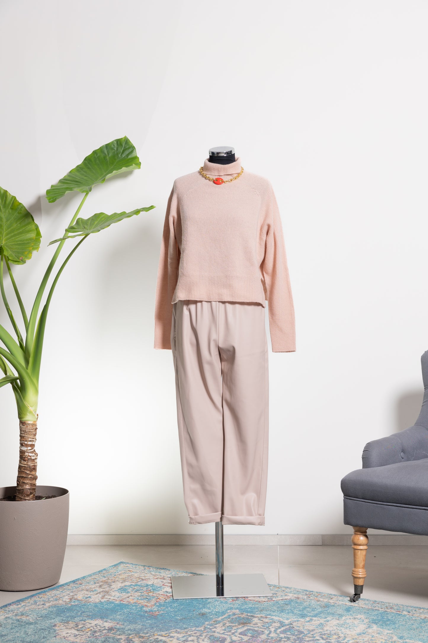 PANTALONE IN PELLE -SOLOTRE-