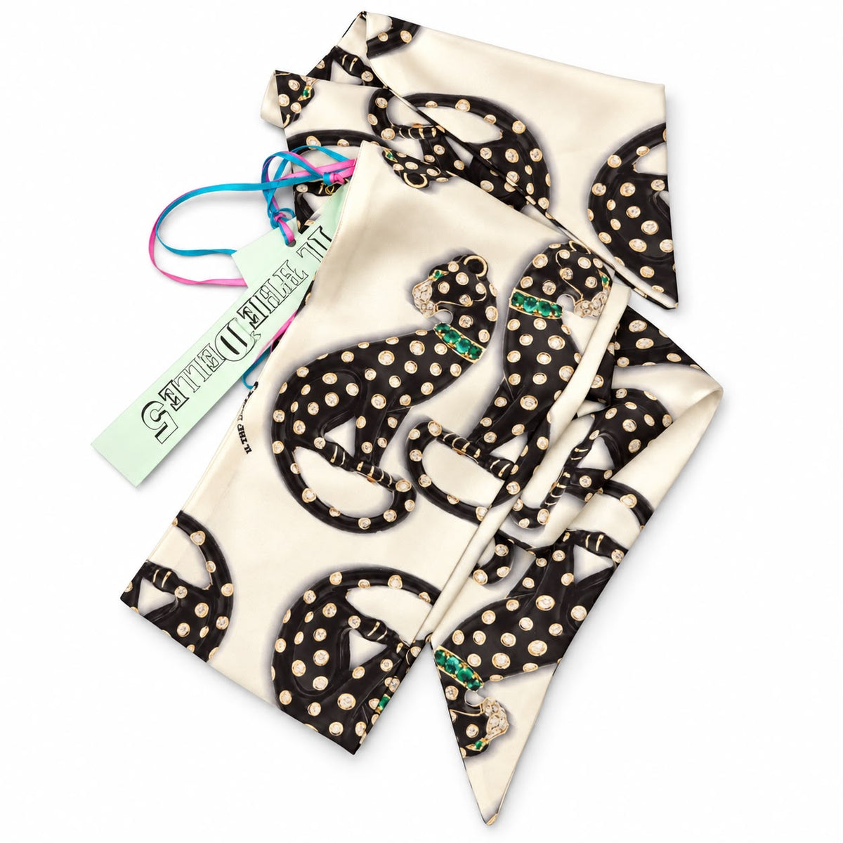 Il thè delle 5 | Foulard Jolanda Pantera Pois