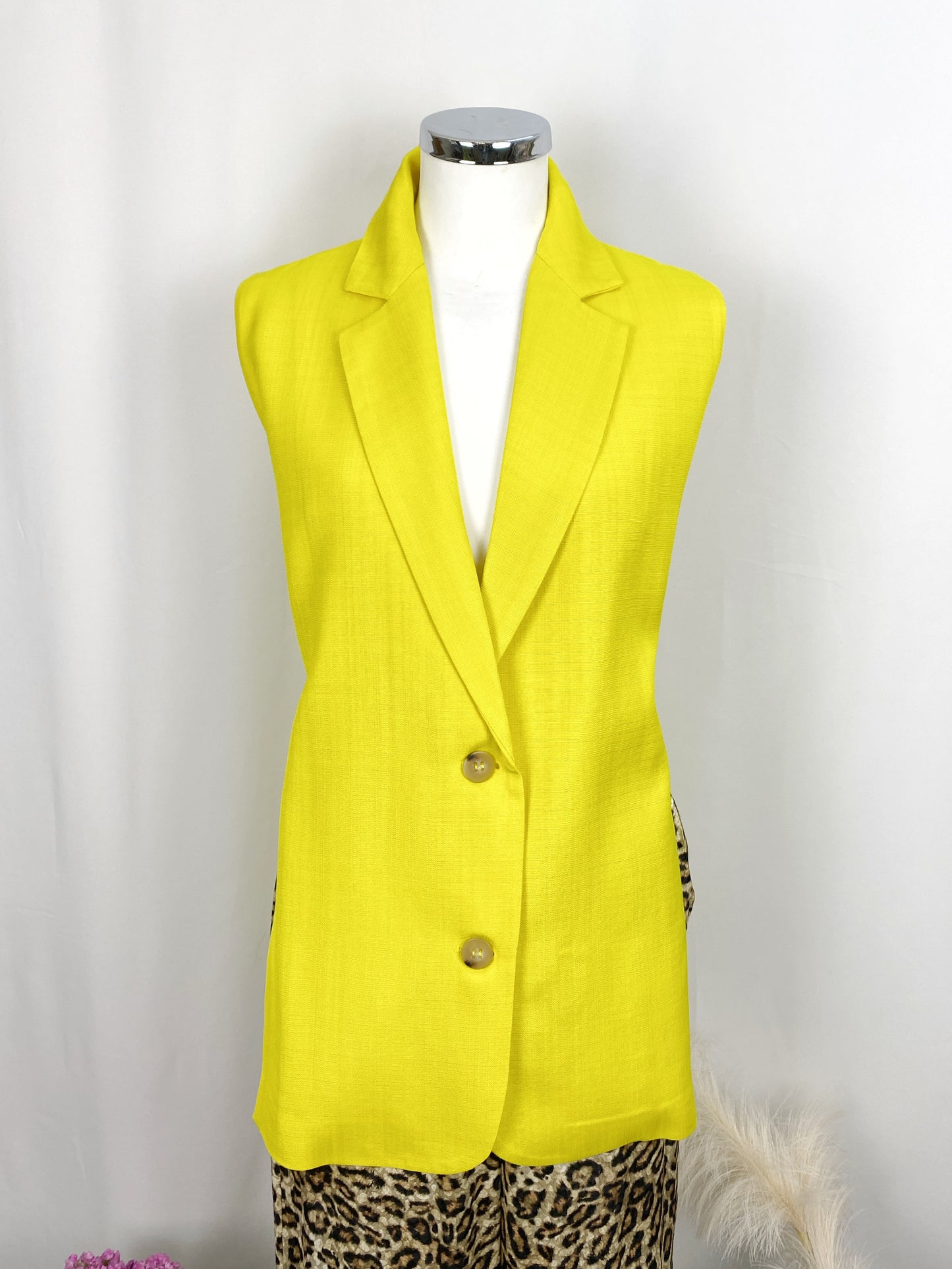 GILET GIALLO LIME- SOLOTRE