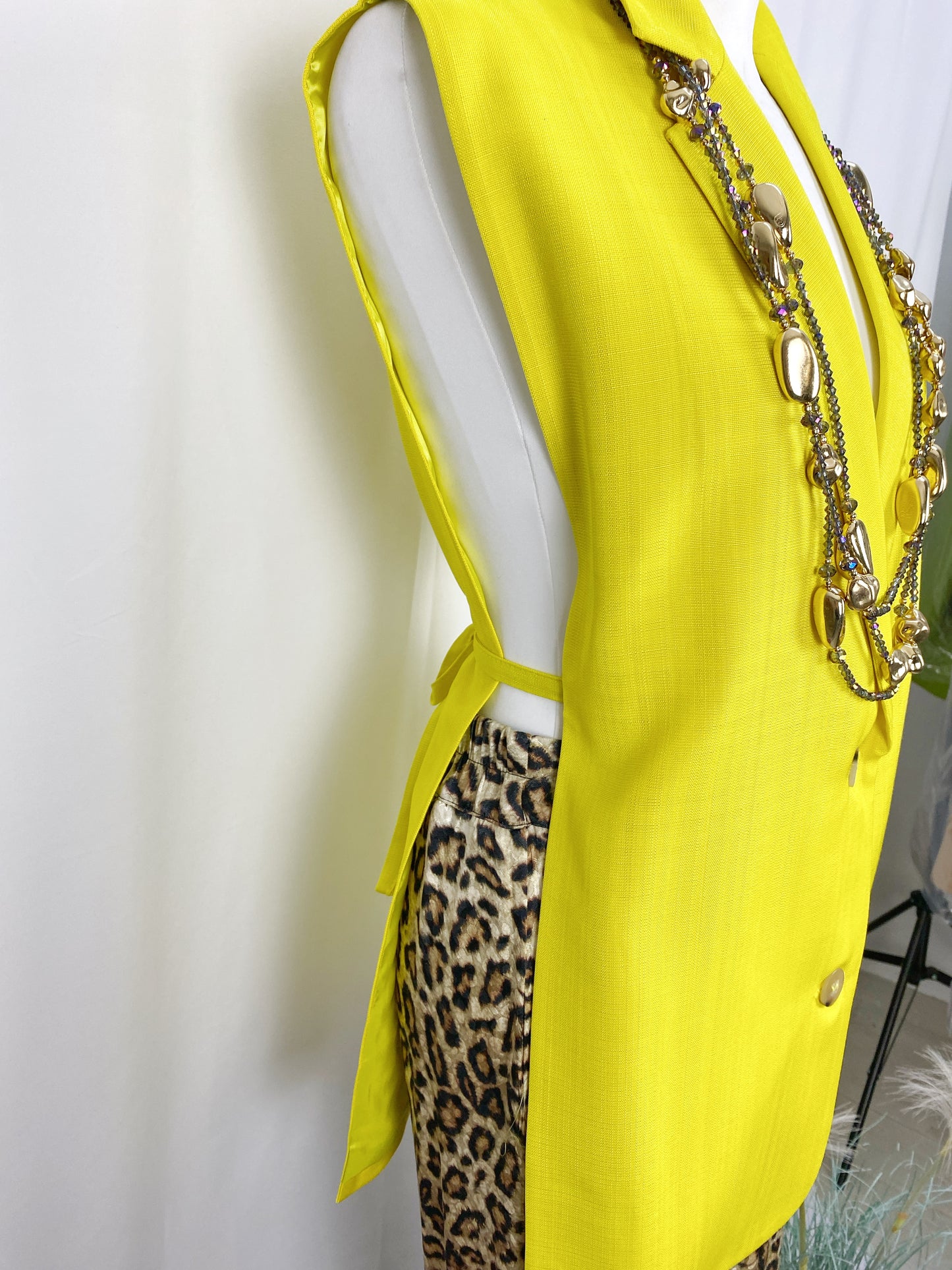 GILET GIALLO LIME- SOLOTRE