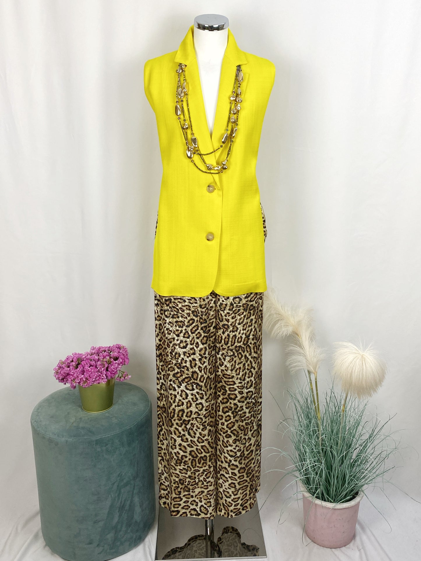 GILET GIALLO LIME- SOLOTRE