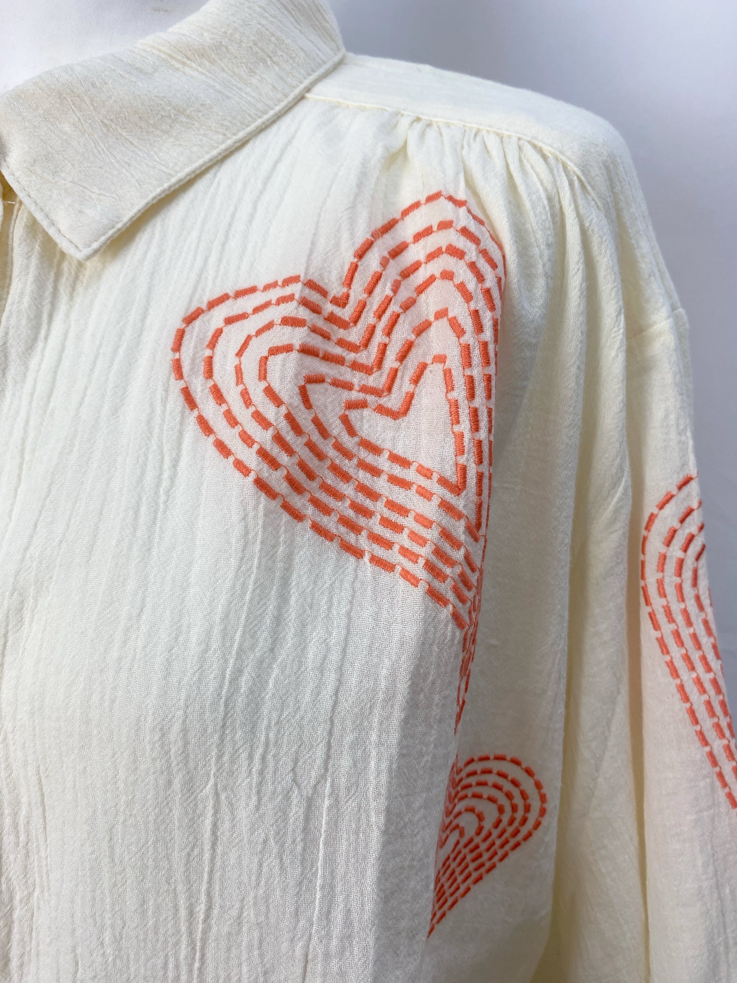 CHEMISE ANCELINE BEIGE-ART LOVE