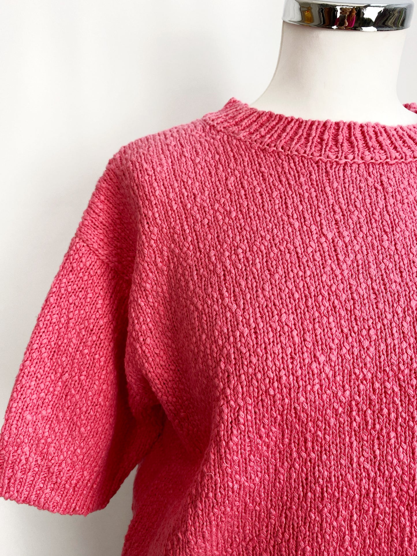 PULL SYLVIANE CORAL-ART LOVE