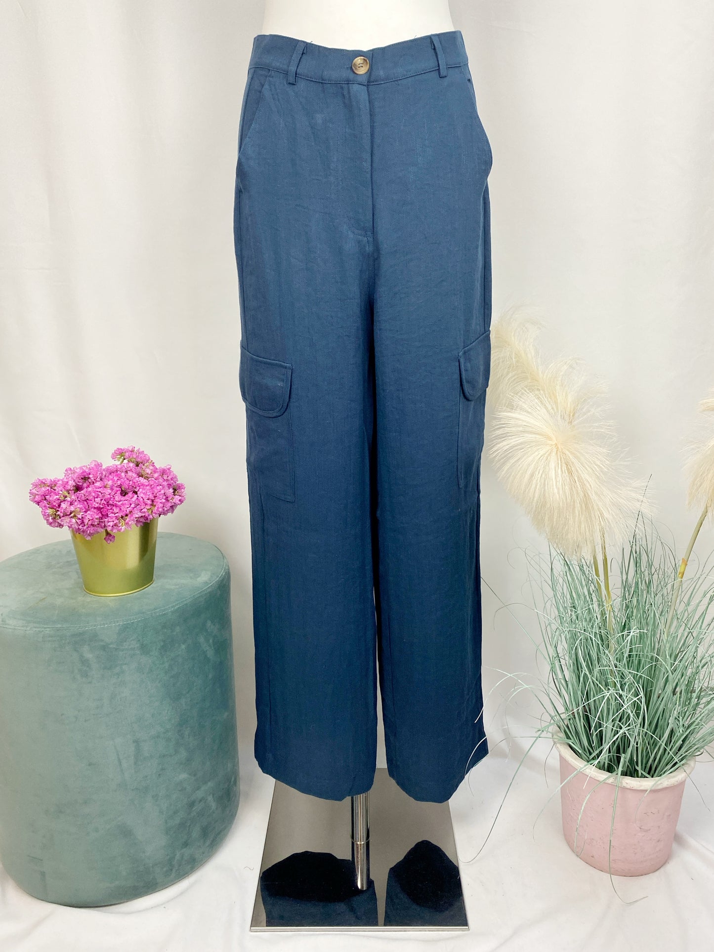 PANTALON LEONIE NAVY-ART LOVE