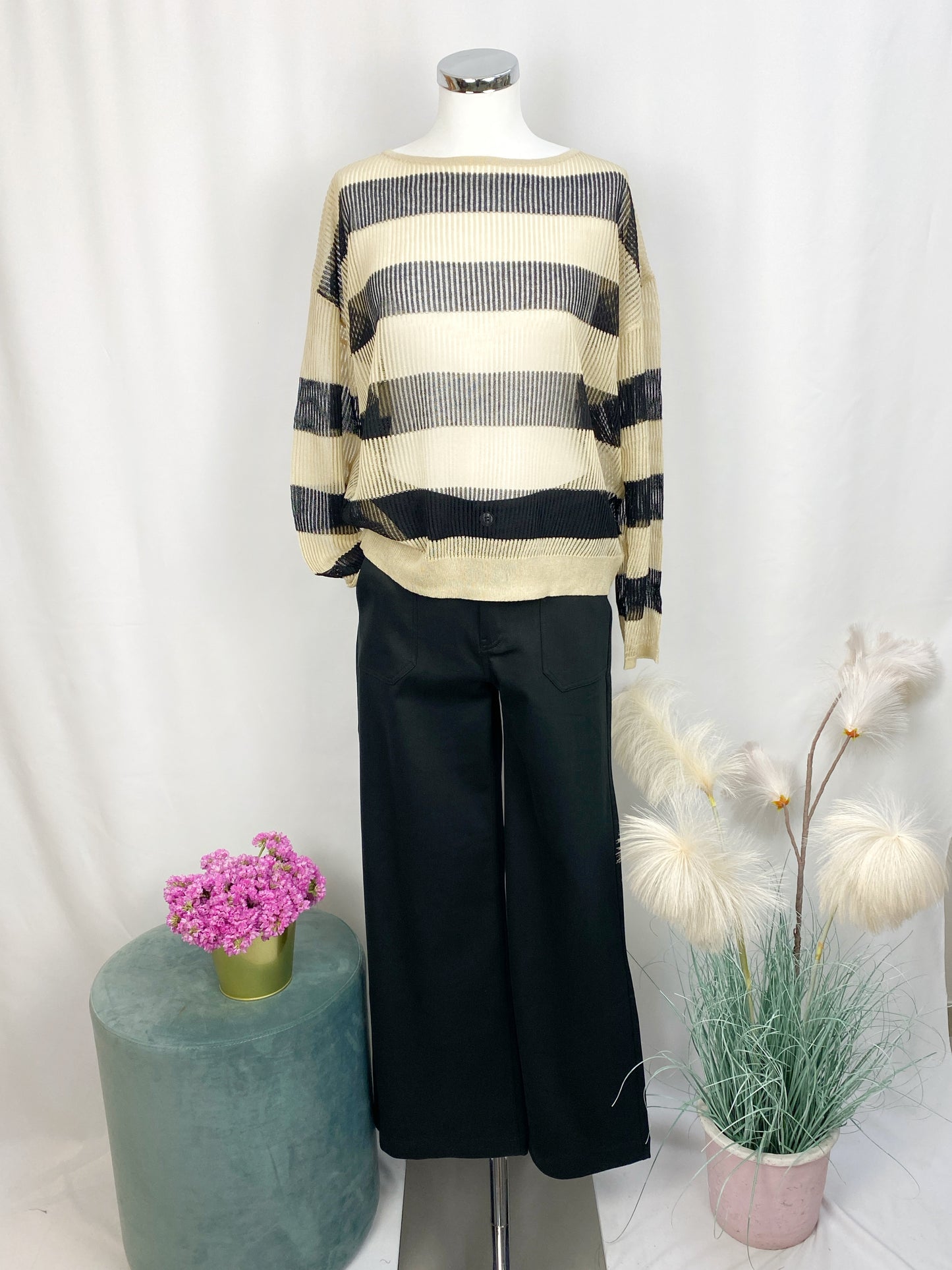 PULL CAPUCINE BEIGE-ART LOVE