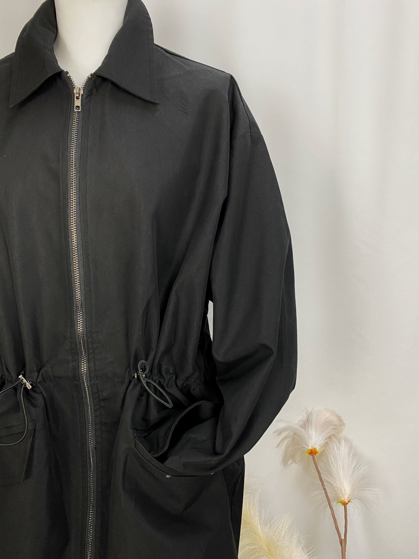 MANTEAU ELSA BLACK-ART LOVE
