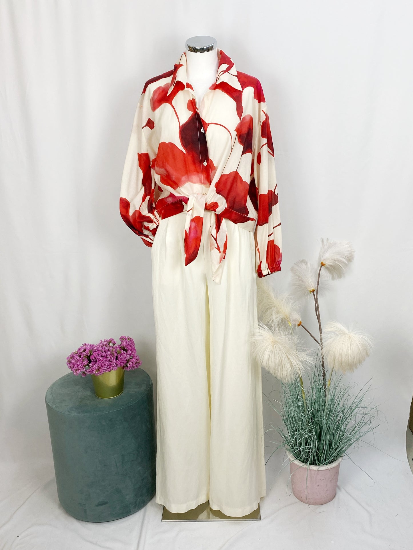 CAMICIA CON PAPAVERI- SOLOTRE