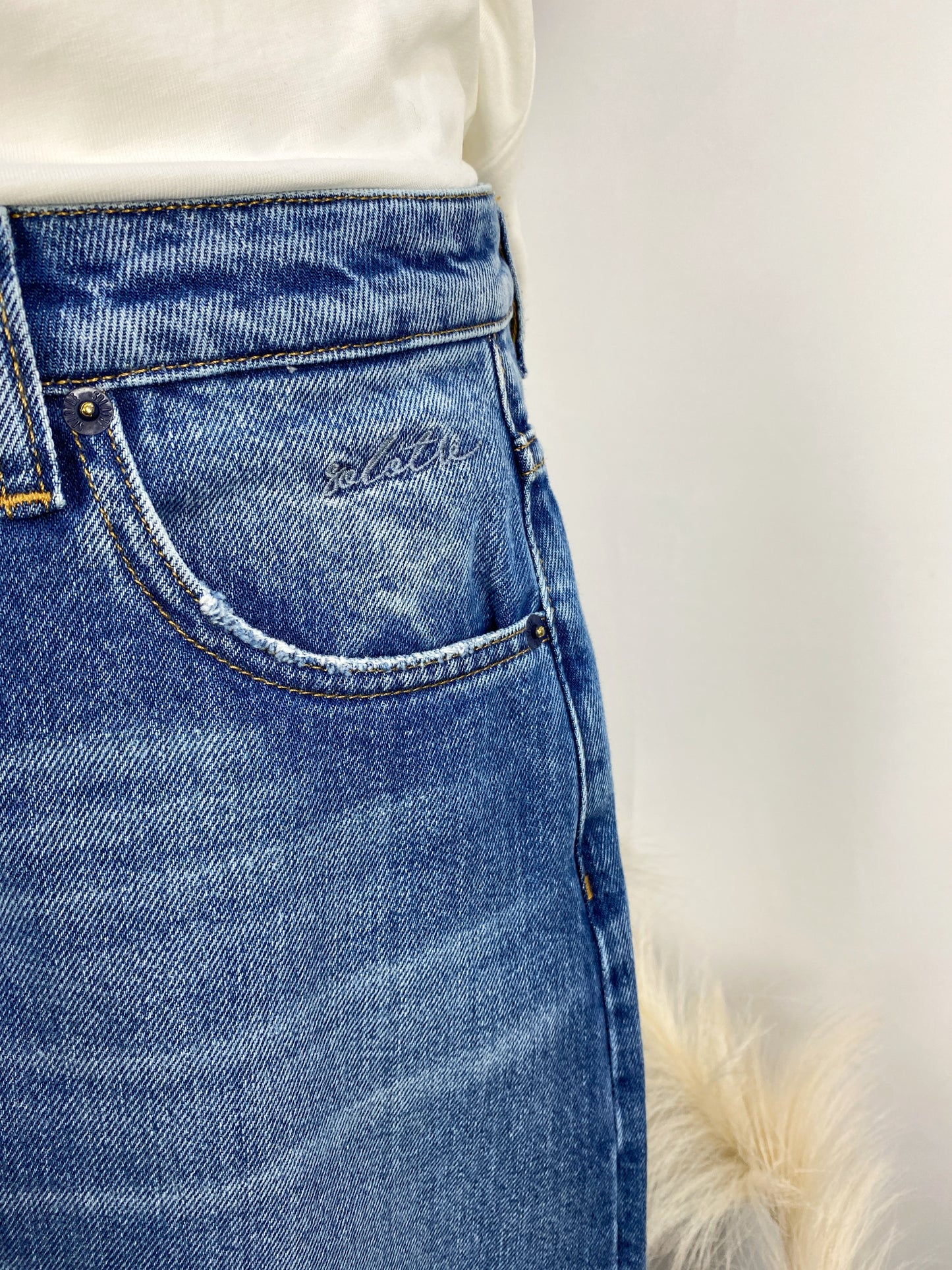 JEANS CON RISVOLTO- SOLOTRE