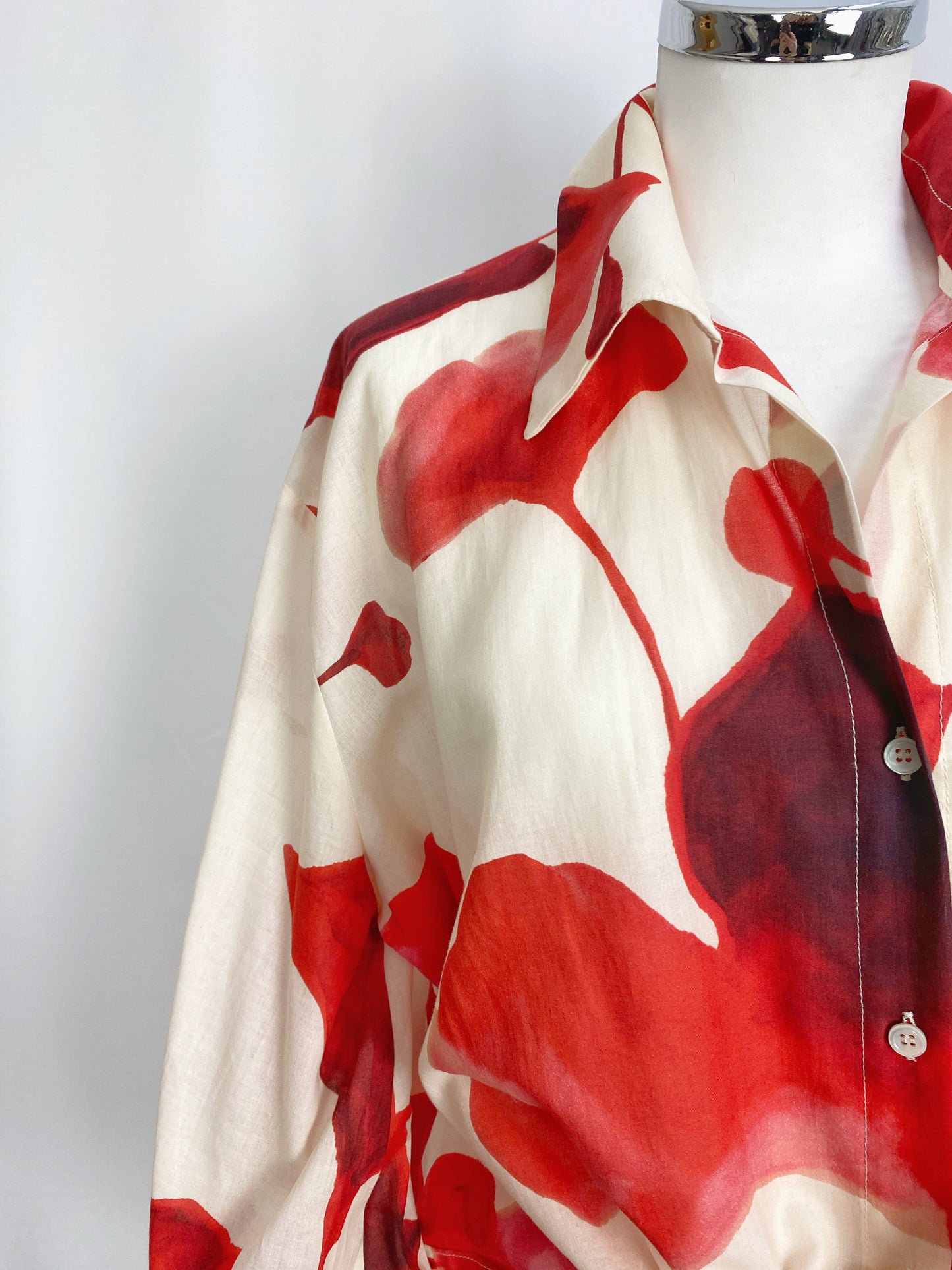 CAMICIA CON PAPAVERI- SOLOTRE