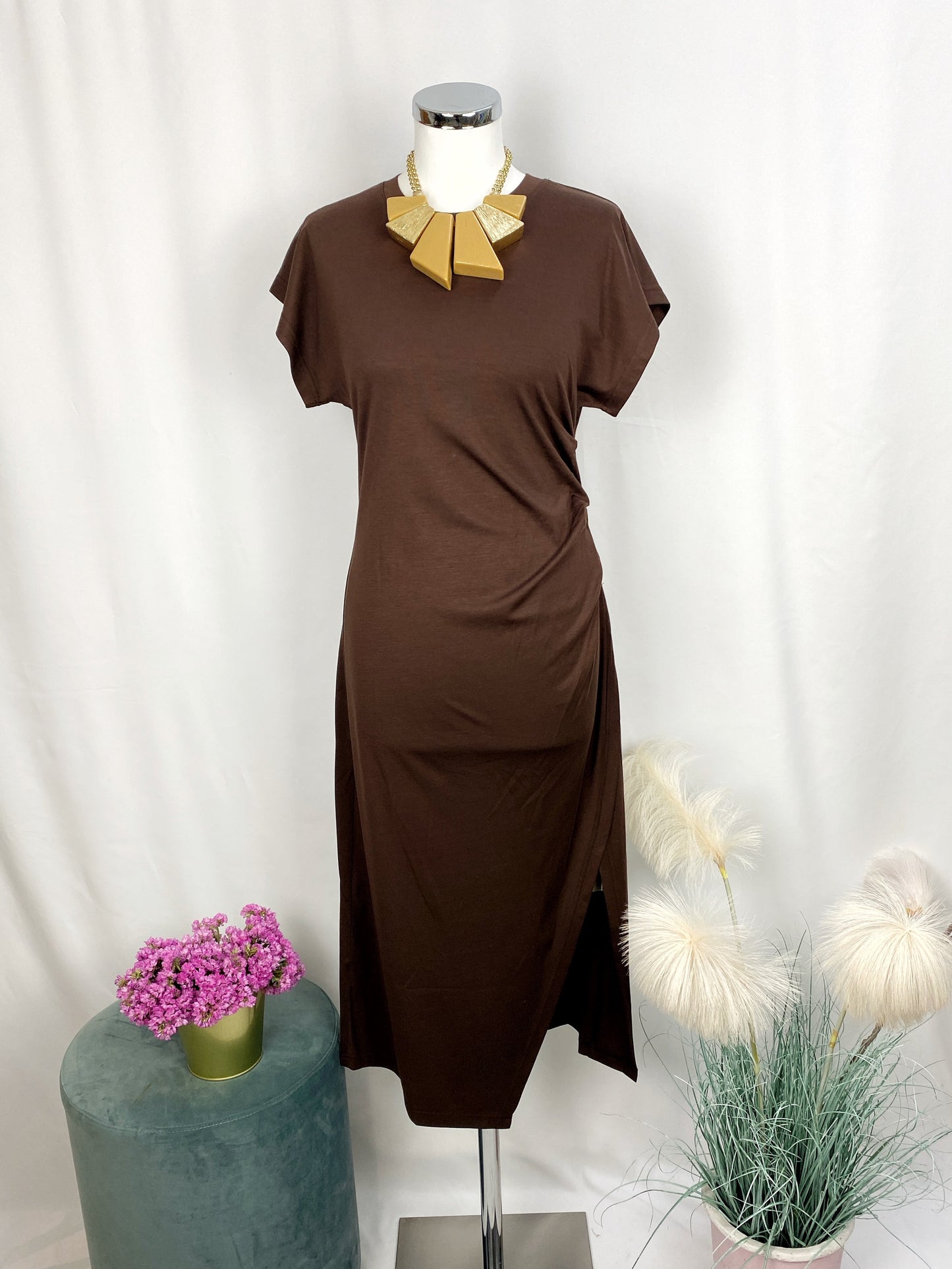 ROBE ARIEL BROWN-ART LOVE