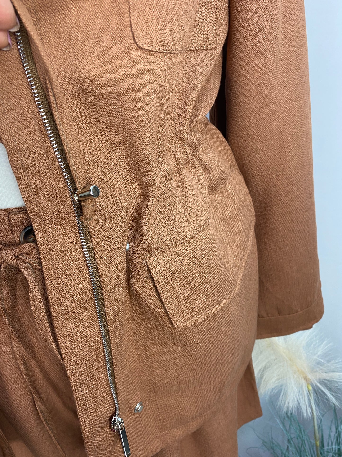 VESTE DUNE BROWN-ART LOVE