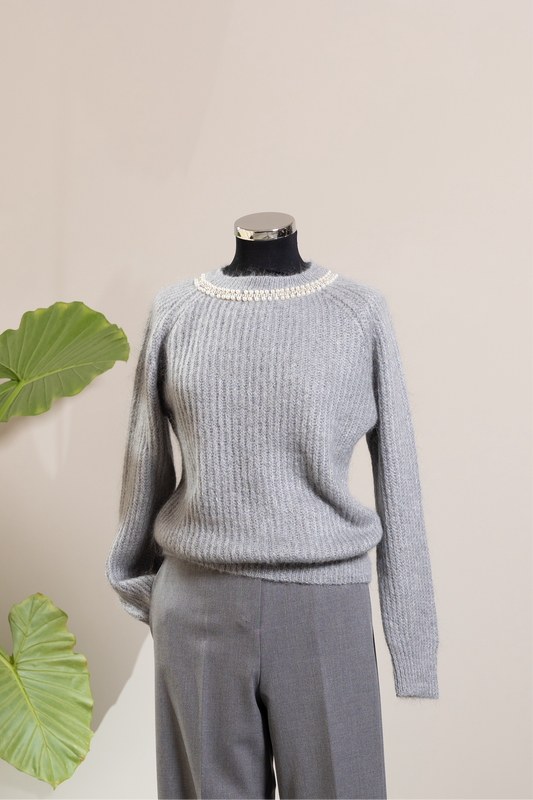 MAGLIONE GRIGIO -MOTEL-