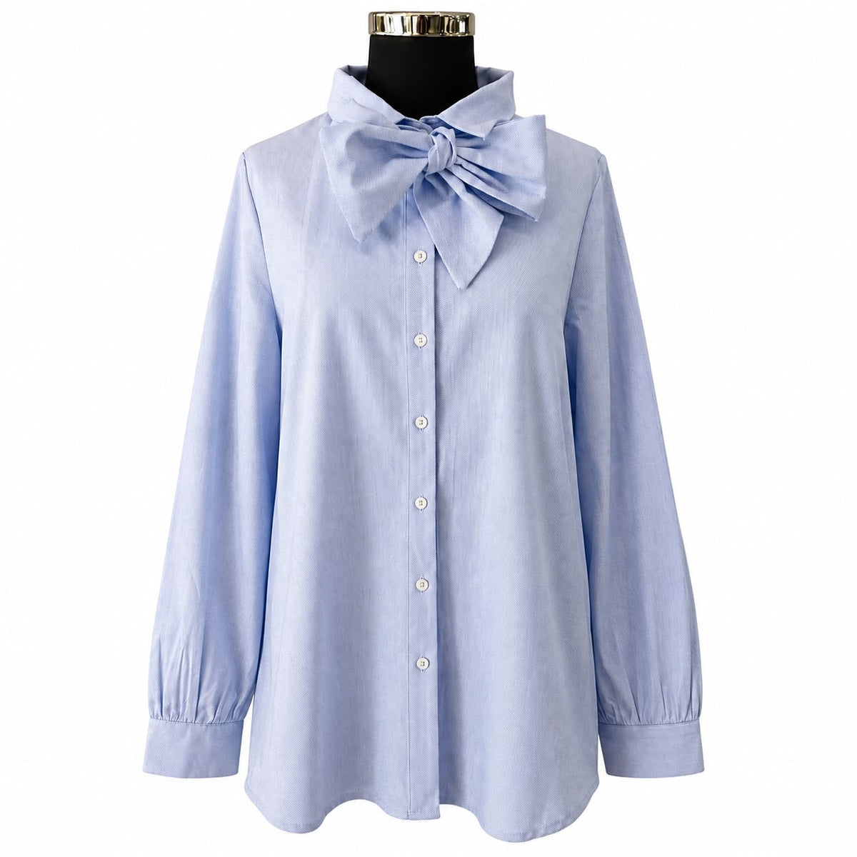 Anitiè | Camicia Fiocco Celeste o Bianca ANTIE05