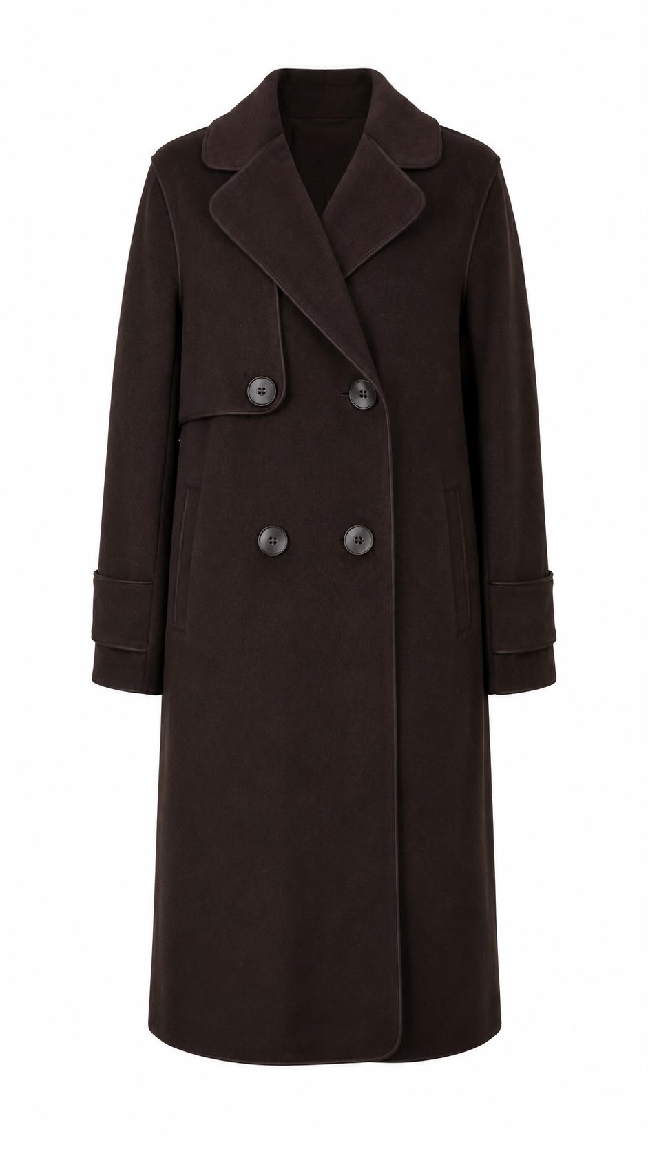 Anitiè | Cappotto Doppio Petto Marrone ANLAZIO