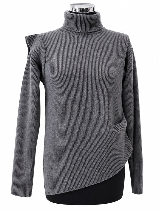 Solotre | Knitwear Dolcevita Grigio M3AC0018