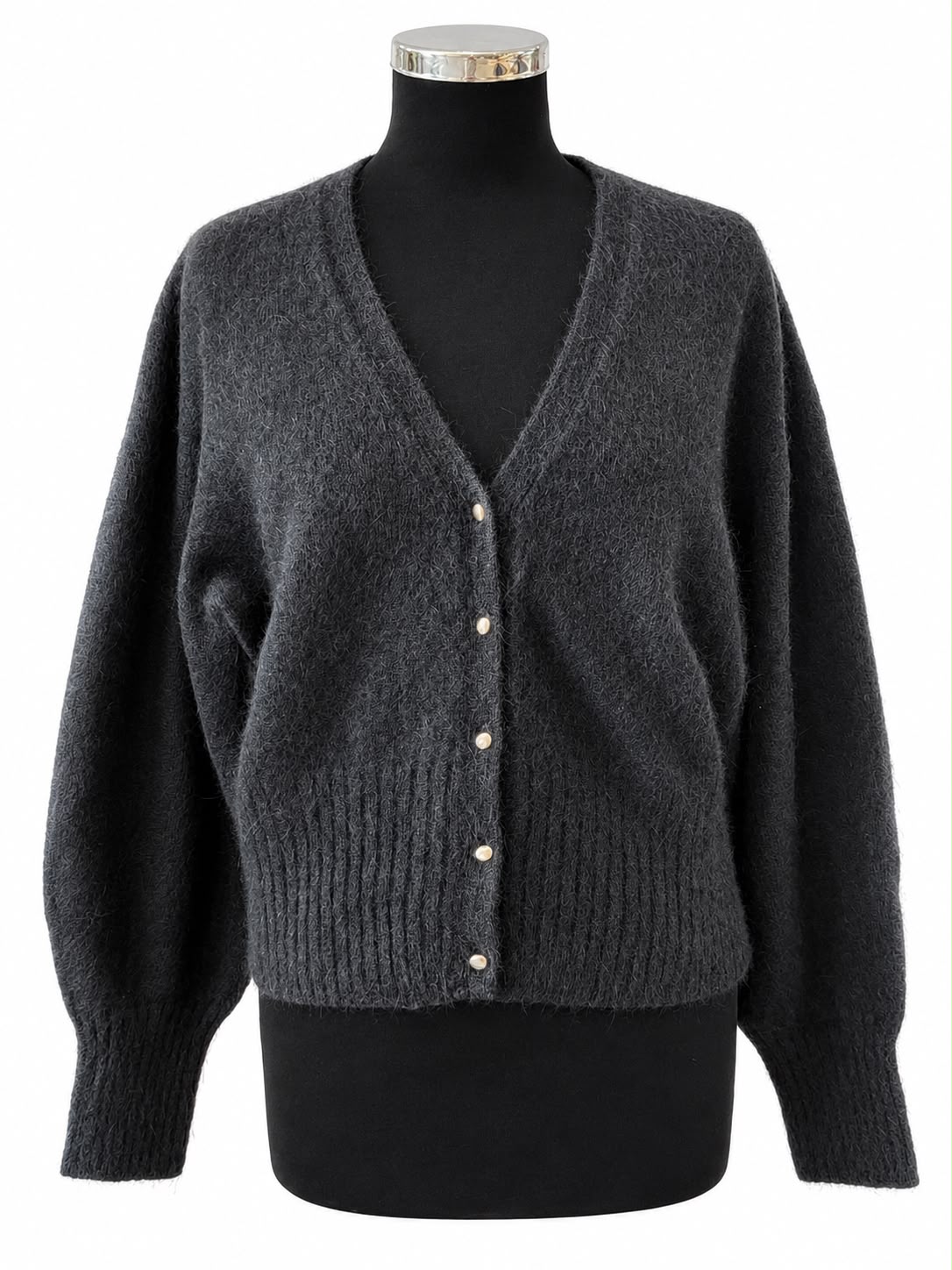 Solotre | Cardigan Verde Oliva o Nero M3AC0026