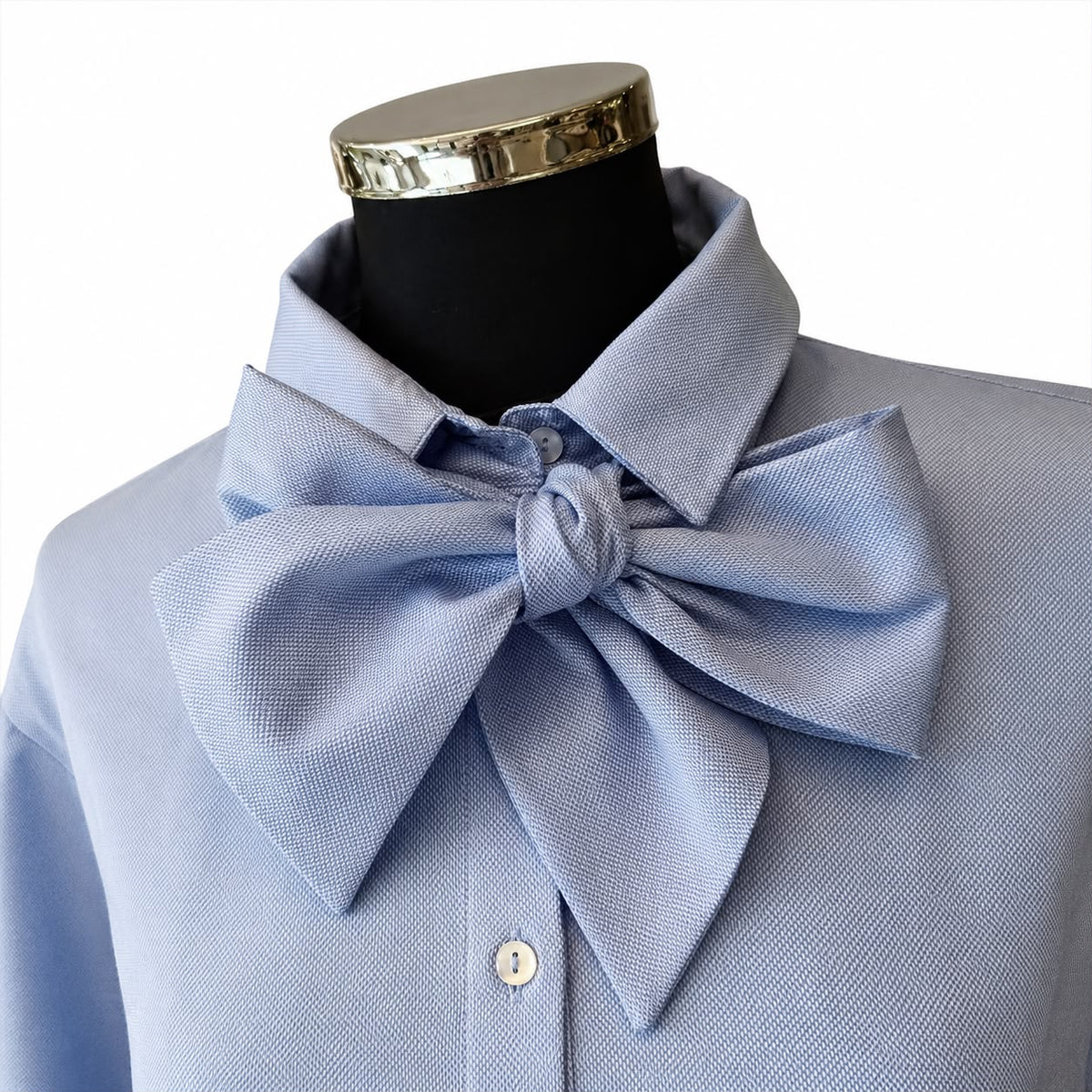Anitiè | Camicia Fiocco Celeste o Bianca ANTIE05