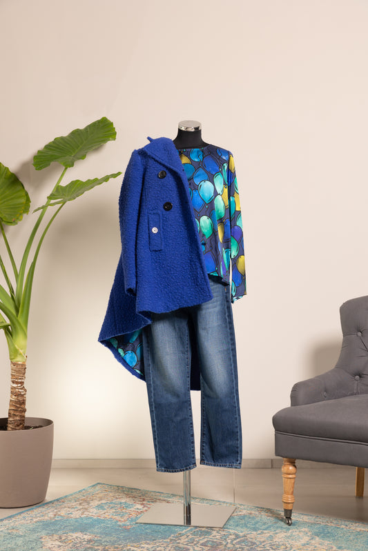 CAPPOTTO MARINE BLUE -IL THE DELLE 5-