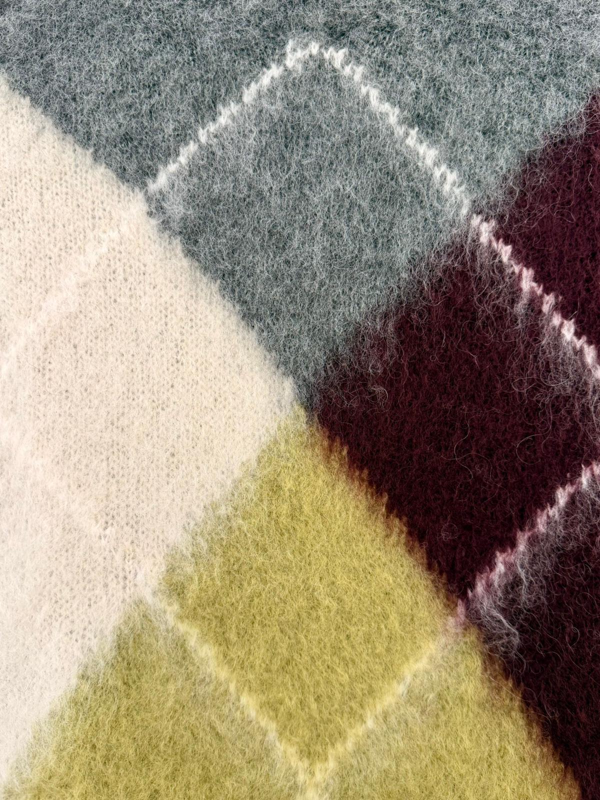 Solotre | Knitwear Gilet Quadri M3AC0086