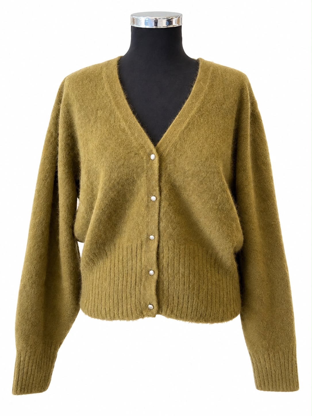 Solotre | Cardigan Verde Oliva o Nero M3AC0026
